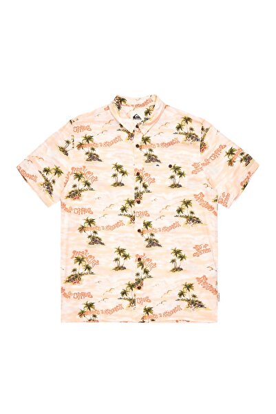 Quiksilver Mens Safe Paradise Shirt - Short-Sleeve Shirt L