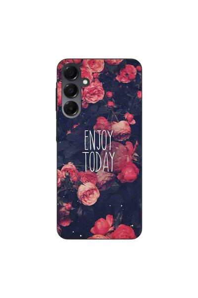 OEM Husa compatibila cu Samsung Galaxy A16 Silicon Gel Tpu Model Enjoy Today