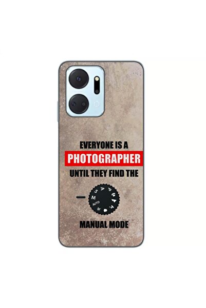 OEM Husa compatibila cu Honor X7a Silicon Gel Tpu Model Fotograf