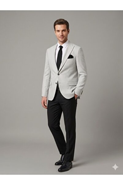 centilmen Seli̇m Havan Men's Stylish Cut Blazer Jacket 0016