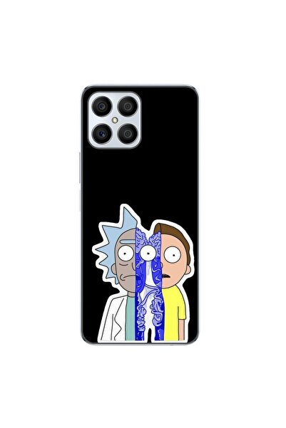 OEM Husa compatibila cu Honor X8 Silicon Gel Tpu Model Rick And Morty Connected