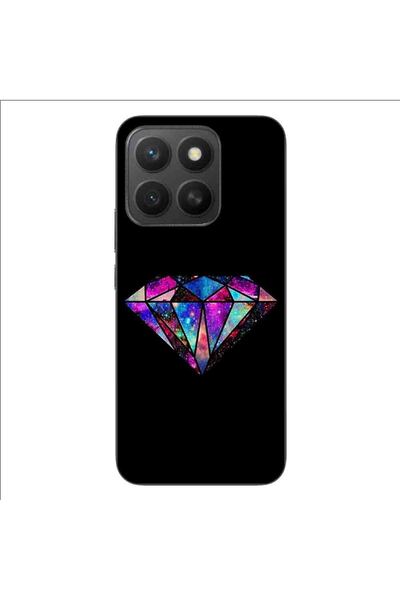 OEM Husa compatibila cu Honor X8c Silicon Gel Tpu Model Diamond Black