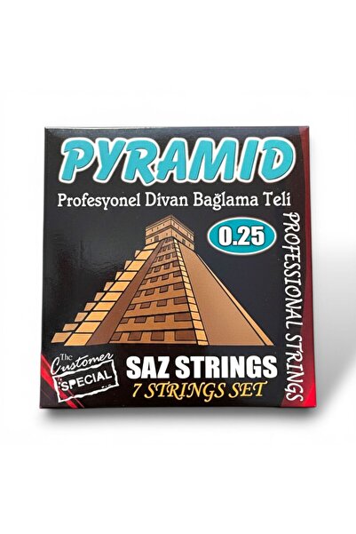 Pyramid Divan Saz/Bağlama Takım Tel 0.25