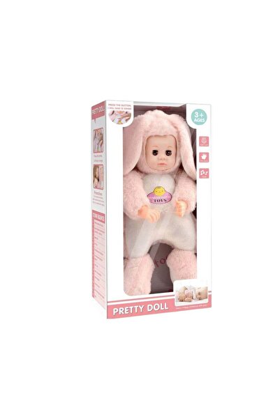 Toybox دمية طفل كهربائية ذكية تضحك وتزحف، لعبة محاكاة للأطفال - 41 سم