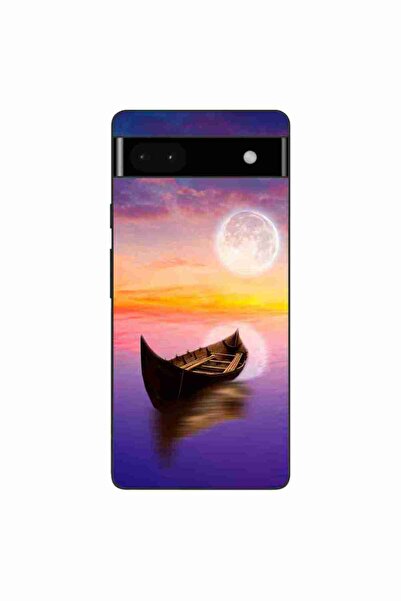 OEM Case compatible with Google Pixel 6A Silicone Gel Tpu Model Moonlit Serenity
