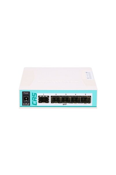 MIKROTIK CRS106-1C-5S |   Comutator |   1x RJ45 1000Mb/s, 6x SFP