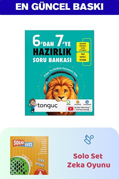 Tonguç Yayınları 6'dan 7'ye Hazırlık Kitabı - Solo Test