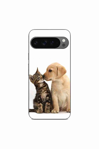 OEM Husa compatibila cu Google Pixel 9 Pro XL Silicon Gel Tpu Model Pisicuta ...