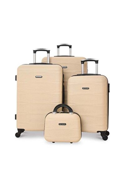 New Travel 4-Piece Hard Case ABS Luggage Set, 360º Spinner Wheels, Carry-on, ...