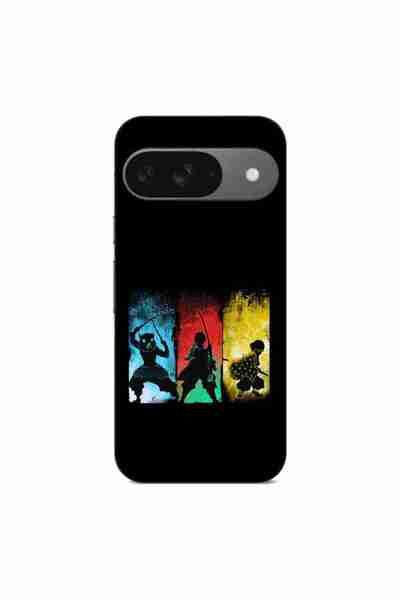 OEM Husa compatibila cu Google Pixel 9 Silicon Gel Tpu Model Demon Slayer Team
