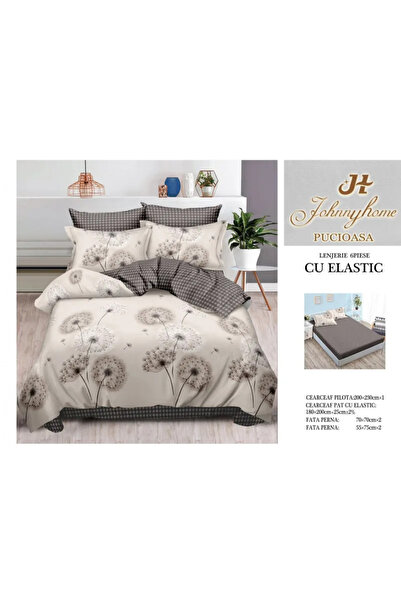 Pucioasa Set lenjerie de pat Finet 6 piese cu elastic-T160