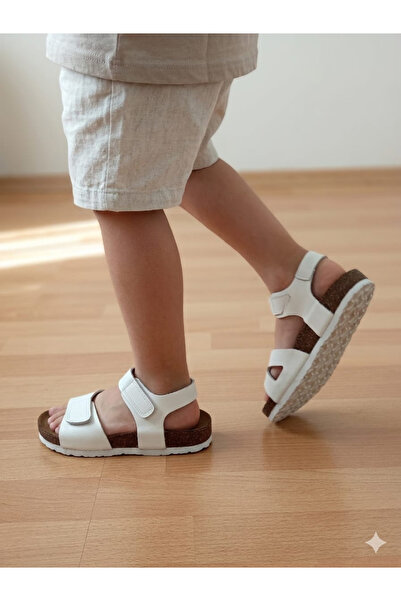 Turkuaz Ayakkabı Sandals Children's White Shoes