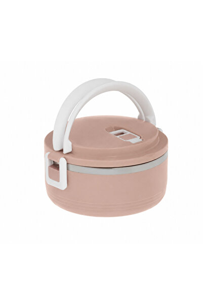 OEM Thermal casserole 500ml, stainless steel interior, BPA-free, pink