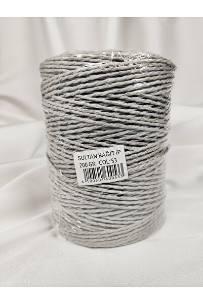 Sultan Ață de hârtie pentru tricotat manual 200gr.-240mt. (1 bucată) - Culoar...