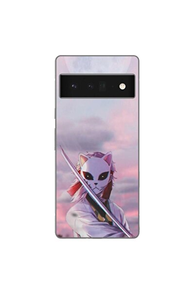 OEM Husa compatibila cu Google Pixel 6 Pro Silicon Gel Tpu Model Demon Slayer...