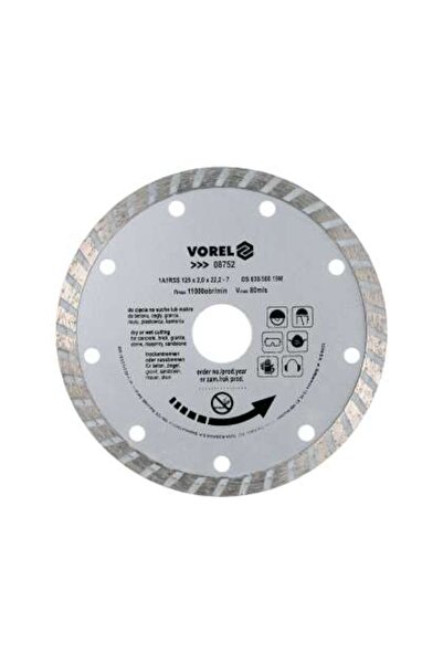 Vorel Disc diamantat turbo 125 mm