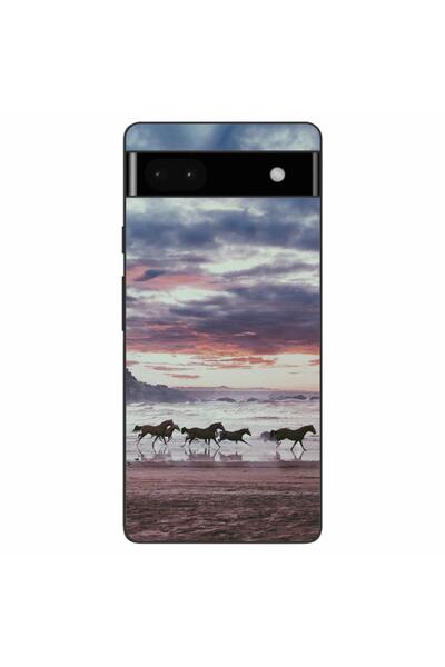 OEM Husa compatibila cu Google Pixel 6A Silicon Gel Tpu Model Cai Alergand