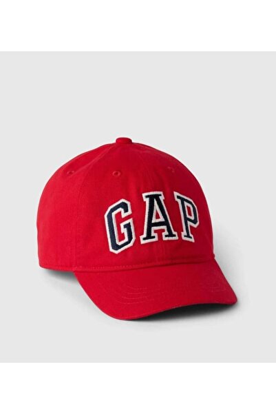 GAP Kids Gap Çocuk Logo Baskı Cap Şapka KIRMIZI