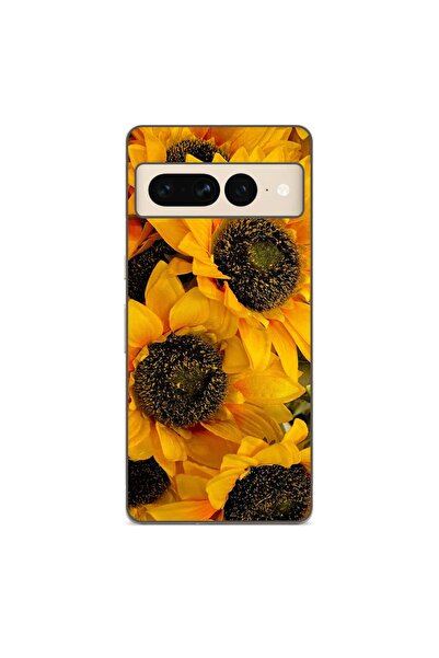 OEM Husa compatibila cu Google Pixel 7 Pro Silicon Gel Tpu Model Floarea Soar...