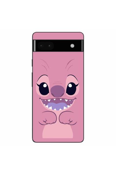 OEM Husa compatibila cu Google Pixel 6A Silicon Gel Tpu Model Stitch Angel Happy