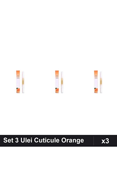NAİLS Set 3 Uleuri Cuticule Stilou Orange, Îngrijire Unghii Profesională