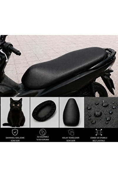 lawrenceshop Yamaha Rayzr 1 Motorcycle Seat Cover Waterproof Saddle Protection