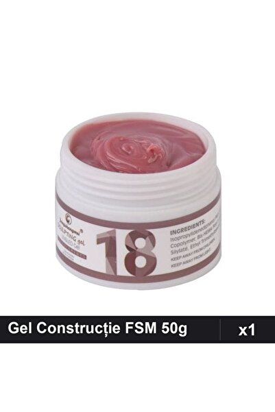 FSM Gel de Construcție UV LED 50g, Builder Gel Profesional Manichiură