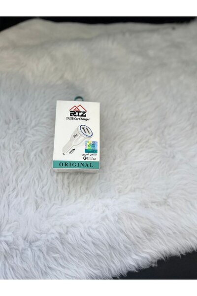 ArkanApple شاحن سيارة سريع أصلي من RTZ بمنفذين USB - يدعم تقنية (QC 3.0)