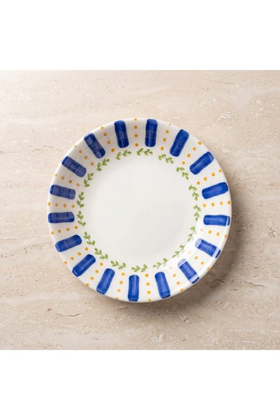 Güral Porselen Apricot 20 cm 4-Piece Pit Plate Set