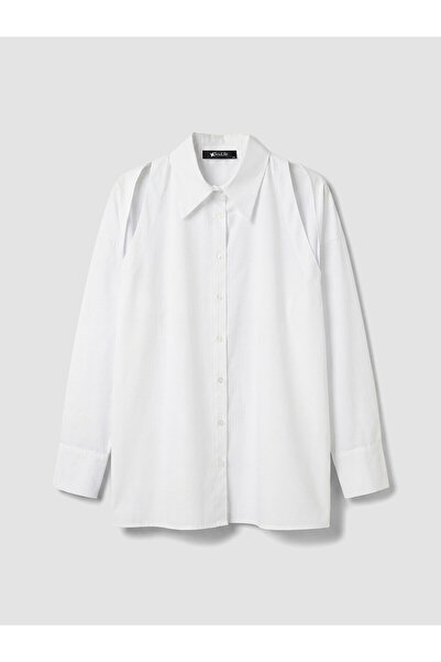LC Waikiki Nevavm Women's Shirt with Window Detail with a Difference