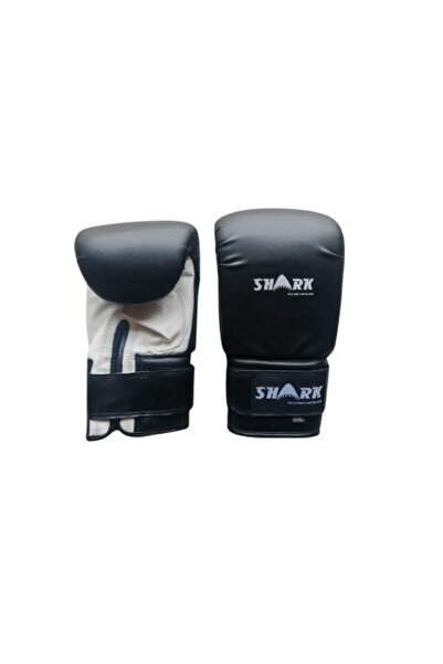 Shark Mănuși de box pentru sac, negre și albe, mărimea L/XL - Mănuși pentru a...