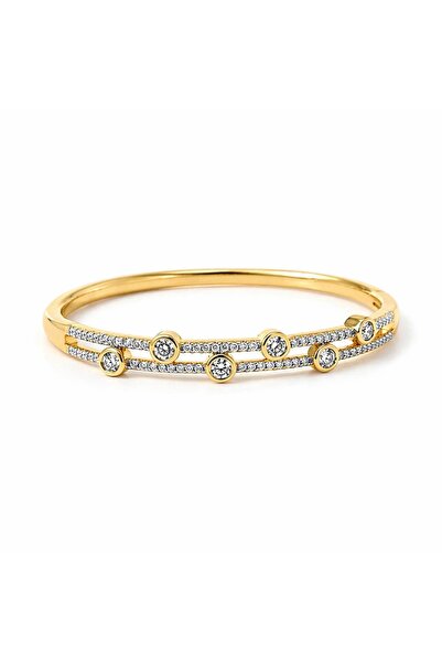 LEROSY CO. Special Series Stone Cuff Bracelet