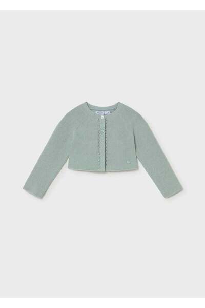 MAYORAL Girl's Mercerized Cardigan 1-4 Years Green