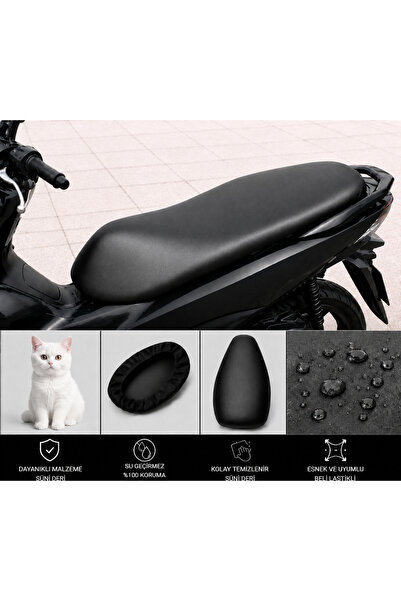 lawrenceshop Husa de protecție pentru șa motocicletei Vespa Sprint 50, imperm...