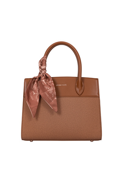 John Louis Ladies Hand Bag with adjustable JLSU26-07, Brown