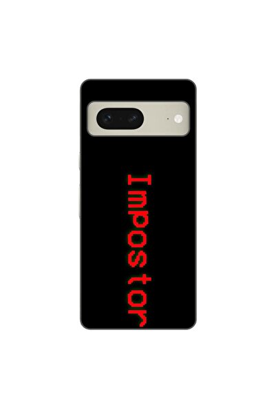 OEM Husa compatibila cu Google Pixel 8 Silicon Gel Tpu Model Among Us Impostor