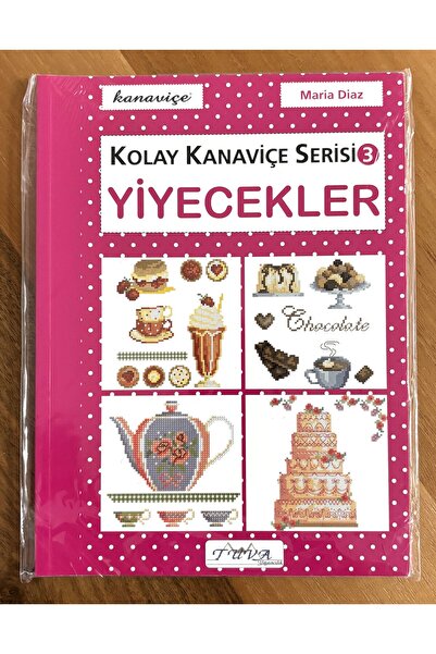 ÇeşitPınarı Kolay Kanaviçe Serisi Yiyecekler Kitabı