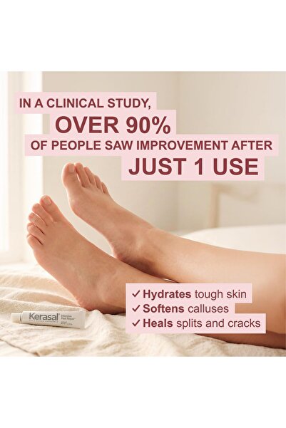 Kerasal Intensive Foot Repair, Exfoliating Foot Moisturizer 1 oz.