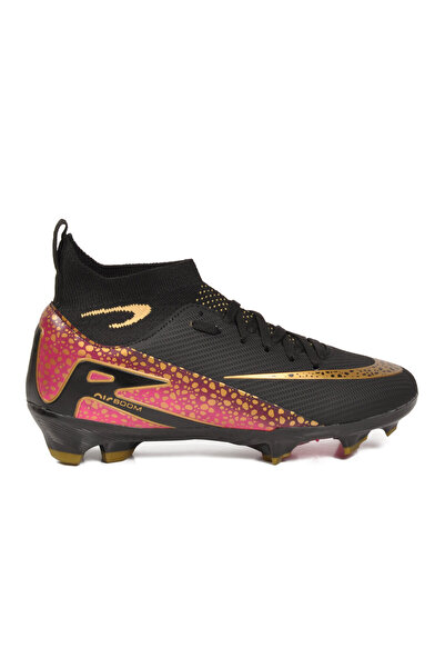 AYAKMOD Black-Gold Lightweight Unisex Football Boots Laliga 610 g