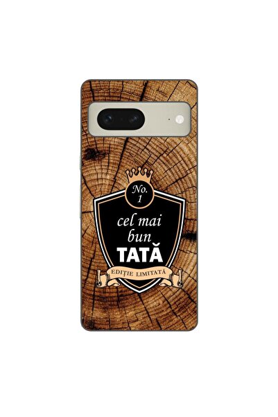 OEM Husa compatibila cu Google Pixel 8 Silicon Gel Tpu Model Cel Mai Bun Tata