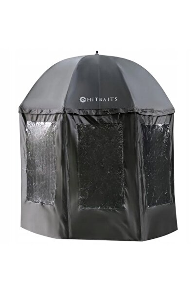 Malatec Parasolar de pescuit impermeabil de 240 cm cu pereți laterali detașab...