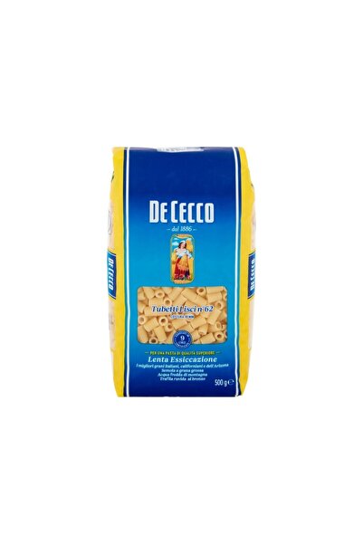 De Cecco Pastă Tubetti Lisci N62, 500g