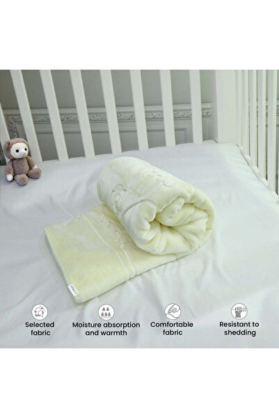 COTTON HOME Ultra-Soft Embossed Baby Blanket – Lightweight, Cozy & Plush 140x...