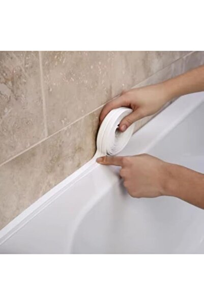 Yıldızan Sızdırmaz Derz Bandı 3.2 M Banyo Küvet Mutfak Lavabo Beyaz Su Sızdır...