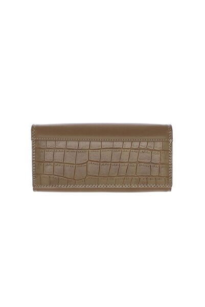 ButicCochet Portofel de damă, din piele, ButicCochet, 19x9x3 cm, Bej - PR666