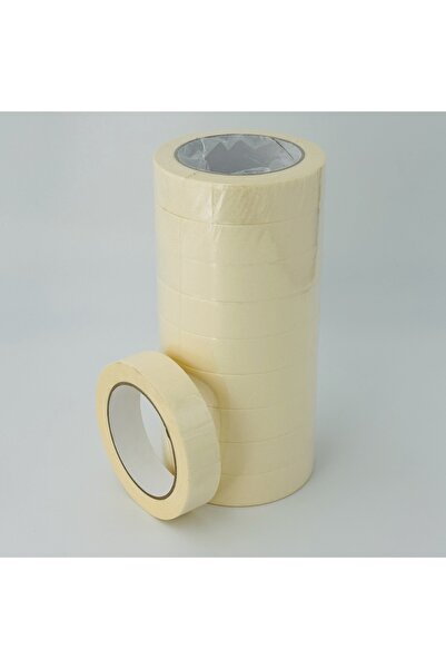 OEM Set of 6 Masking Tape Rolls 25 mm x 50 m, for Painting, Protection and DI...