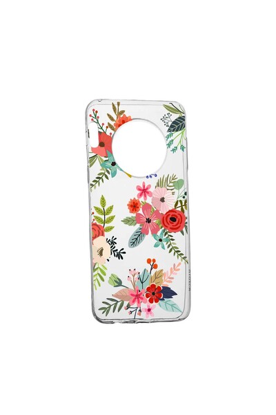 bestcase Θήκη σιλικόνης, Συμβατή με Honor Magic4 Lite, Λουλούδια, Ανθεκτική σ...