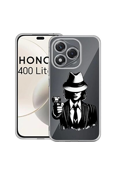 bestcase Husa pentru Honor 400 Lite 5G, BestCase¬Æ Clear Silicon 2MM, Gangste...