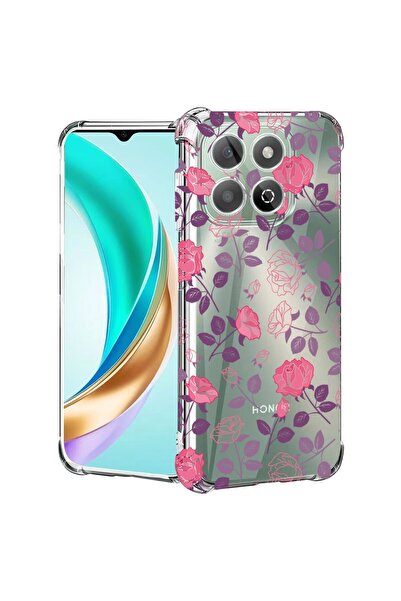 bestcase Θήκη για Honor 400 Smart / X7d με σχέδιο τριαντάφυλλο, Αντικραδασμικ...