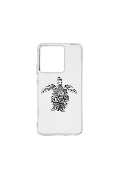 bestcase ¬Æ Husa Clear Silicon 2MM, Compatibila Cu Motorola Edge 50 Pro, Turt...